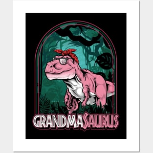 Grandmasaurus Posters and Art